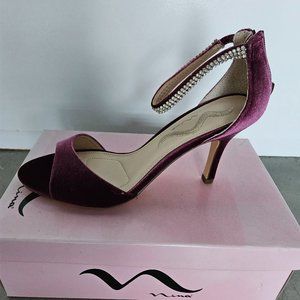 Nina Varetta Velvet Sandal